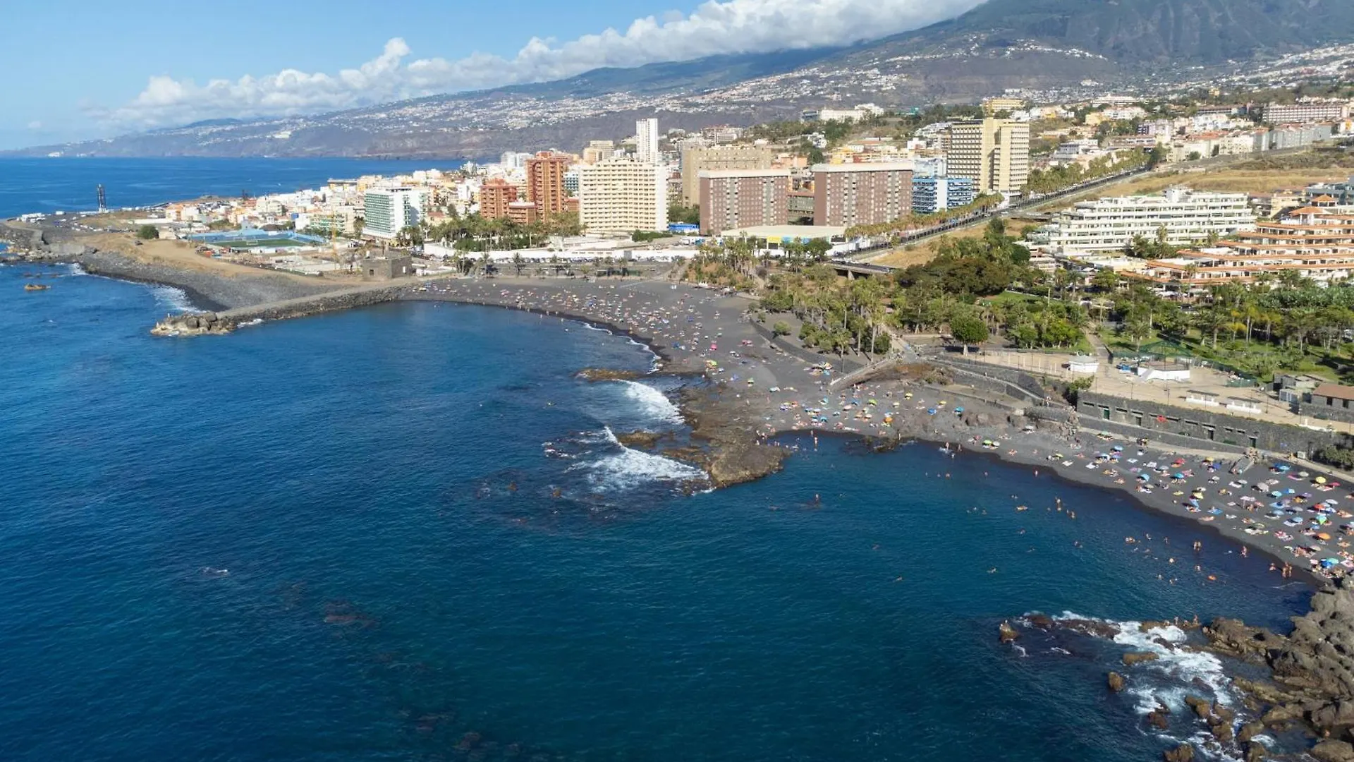 아파트 Okstay - Estudio Flores, Con Piscina Y A 300M De La Playa 푸에르토 드 라 크루즈