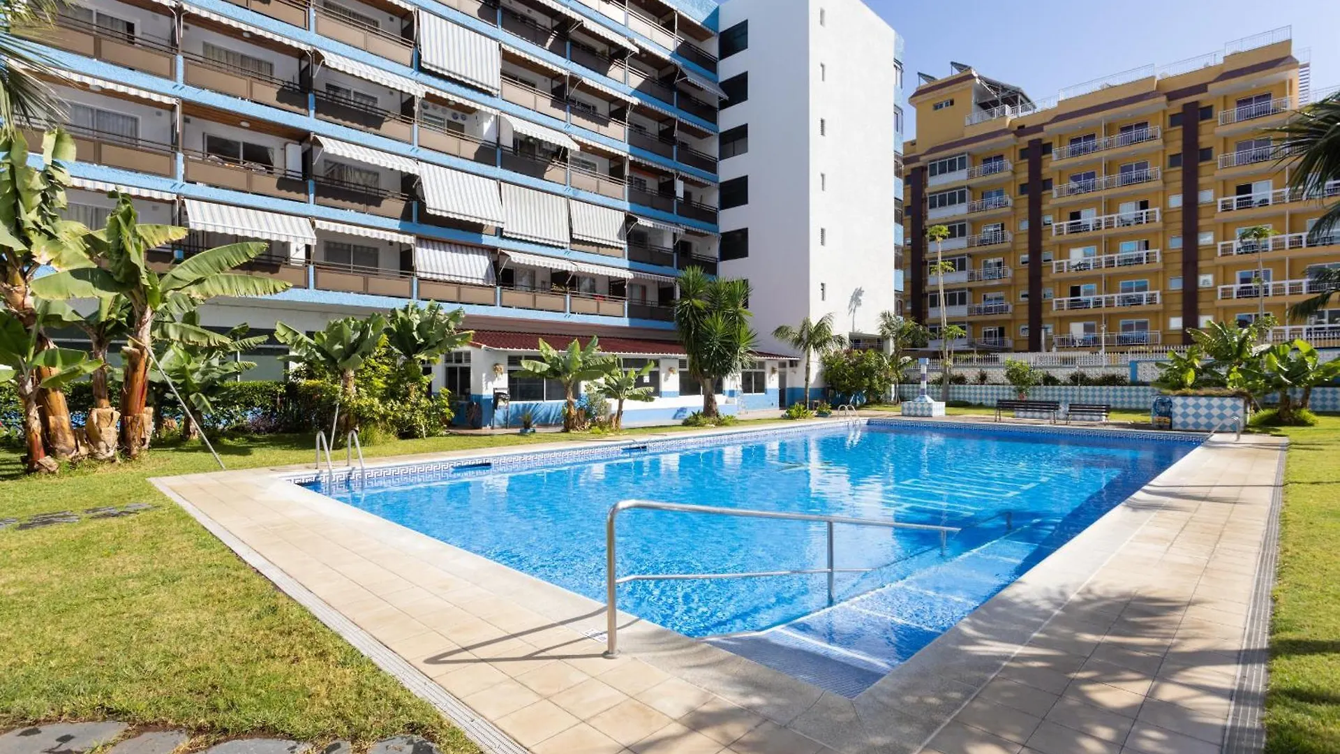 Daire Okstay - Estudio Flores, Con Piscina Y A 300M De La Playa Puerto de la Cruz  İspanya